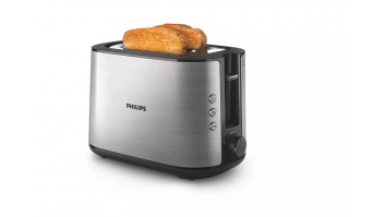 Philips Toaster HD2650/90 Viva Collection Power 950 W, Number of slots 2, Housing material  Metal, Stainless Steel