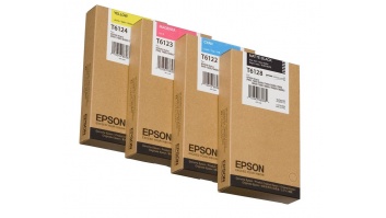 Epson T612400 Ink cartrige,  Yellow, Singlepack, 220 ml