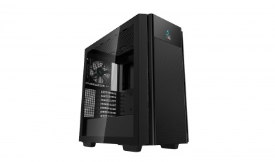 Deepcool MESH DIGITAL TOWER CASE CH510 Side window, Black, Mid-Tower, Power supply included No