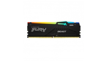 Kingston Fury Beast RGB 16 GB, DDR5, 5200 MHz, PC/server, Registered No, ECC No, 1x16 GB