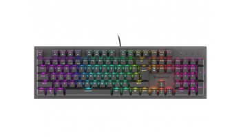 Genesis THOR 303, Mechanical Gaming Keyboard, RGB LED light, US, Black, Wired, USB Type-A