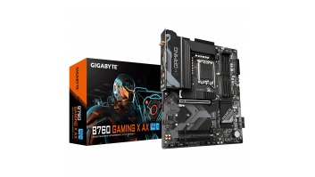 Gigabyte B760 GAMING X AX 1.1 M/B Processor family Intel, Processor socket  LGA1700, DDR5 DIMM, Memory slots 4, Supported hard disk drive interfaces 	SATA, M.2, Number of SATA connectors 4, Chipset Intel B760 Express, ATX