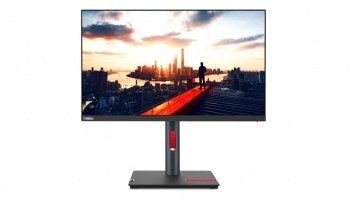 Lenovo ThinkVision P24h-30 23.8 ", IPS, 2K QHD, 2560 x 1440, 16:9, 6 ms, 300 cd/m², Black, 4x USB 3.2 Gen 1 (1x BC 1.2), 1x USB-C 3.2 Gen 1, 60 Hz, HDMI ports quantity 1