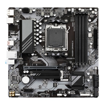 Gigabyte 	A620M GAMING XG10 Processor family AMD, Processor socket AM5, DDR5 DIMM, Memory slots 4, Supported hard disk drive interfaces 	SATA, M.2, Number of SATA connectors 4, Chipset AMD A620, Micro ATX