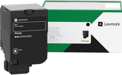 Lexmark Return Programme 28K  CX735 Toner cartridge,  Black