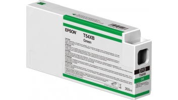 Epson Singlepack T54XB00 UltraChrome HDX/HD Ink Cartrige, Green, 350 ml