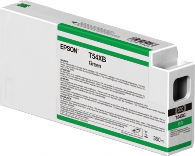 Epson Singlepack T54XB00 UltraChrome HDX/HD Ink Cartrige, Green, 350 ml