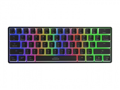 Genesis THOR 660 RGB, Mechanical Gaming Keyboard, RGB LED light, US, Black, Wireless, USB Type-C, Bluetooth