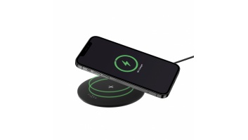 Fixed SlimPad Wireless charging Black, 15 W