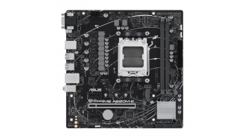 Asus PRIME A620M-E Processor family AMD, Processor socket AM5, DDR5 DIMM, Memory slots 2, Supported hard disk drive interfaces SATA, M.2, Number of SATA connectors 4, Chipset AMD A620, Micro-ATX