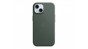 Apple iPhone 15 FineWoven Case with MagSafe - Evergreen