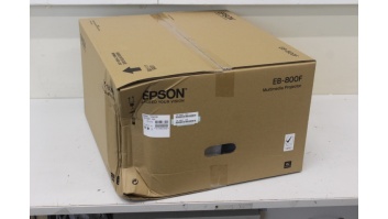 SALE OUT. Epson EB-800F 3LCD Projector /16:9/5000Lm/2500000:1, White Epson 3LCD projector EB-800F Full HD (1920x1080), 5000 ANSI lumens, White, DAMAGED PACKAGING, Lamp warranty 12 month(s)