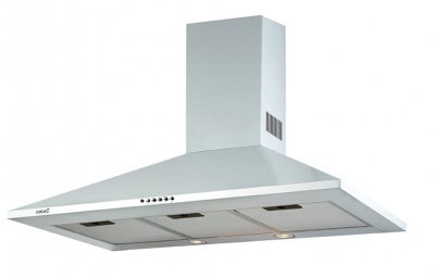 CATA Hood OMEGA 600 WH /M Chimney, Energy efficiency class C, Width 60 cm, 645 m³/h, Mechanical control, LED CATA