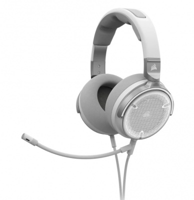 CORSAIR VIRTUOSO PRO Gaming Headset, Wireless, White Corsair