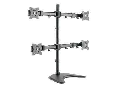 DIGITUS Universal Quad Monitor Mount Stand/Clamp Option Digitus