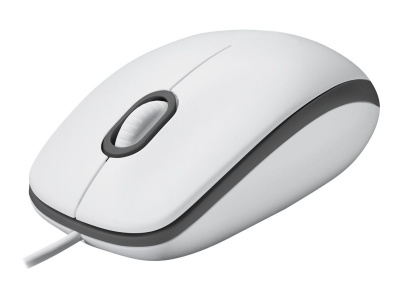 Logitech Mouse M100, White Logitech