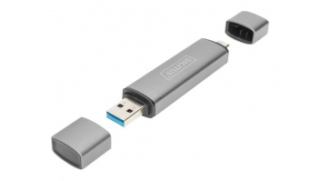 DIGITUS Dual Card Reader Hub USB-C / USB 3.0, OTG Digitus