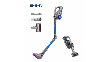 Jimmy Vacuum cleaner H8  Cordless operating Handstick and Handheld 500 W 25.2 V Operating time (max) 60 min Blue Warranty 24 month(s) Battery warranty 12 month(s)