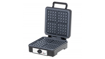 Adler Waffle Maker AD 3049 1200 W Number of pastry 4 Belgium Black