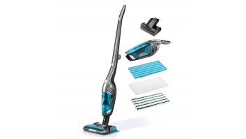 ETA Vacuum Cleaner ETA845390000 Moneto II Aqua Plus Cordless operating Handstick 2in1 Washing function 25.2 V N/A W Operating time (max) 50 min Grey/Blue