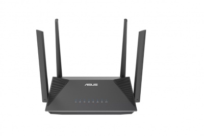 Asus RT-AX52 AX1800 AiMesh wireless router EU/13/P_EU, Black Asus