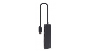 Gembird UHB-CM-U2P4-01 4-port USB Type-C hub, black Gembird