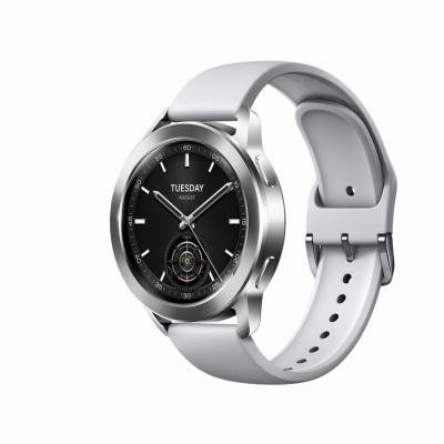 Watch S3 | Smart watch | AMOLED | 1.43” | Waterproof | Silver