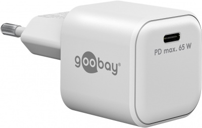 Goobay 65370 USB-C USB-C TM Dual Fast Charger (36 W), White