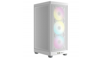 Corsair 2000D RGB AIRFLOW Mini-ITX PC Case, White Corsair