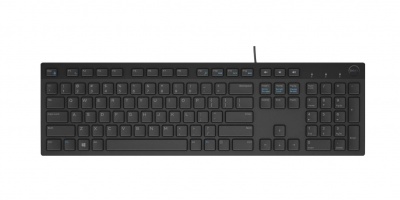 Dell Keyboard KB216 Multimedia Wired Ukrainian Black