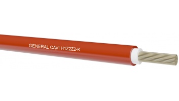 General Cavi H1Z2Z2-K 1x4 Solar Cable, Red