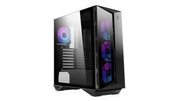 MSI MPG GUNGNIR 110R PC Case, Mid-Tower, USB 3.2, Black MSI MPG GUNGNIR 110R Black ATX Power supply included No