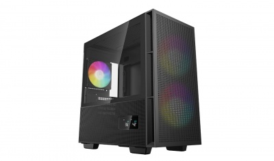 Deepcool CH360 Digital MID TOWER CASE, Black