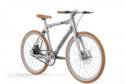 Sharp Hybrid E-Bike 21”, Silver