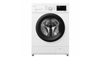 LG F2J3WSBWE Washing machine, E, Front loading, Washing capacity 6,5 kg, Depth 44 cm, 1200 RPM, White