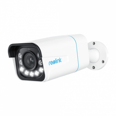 Reolink P430 4K Smart PoE Camera with Spotlight & Color Night Vision, White