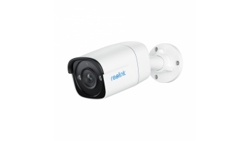 Reolink P320 5MP Smart PoE IP Camera with Person/Vehicle Detection, 100ft Night Vision & Audio Recording, White | Reolink