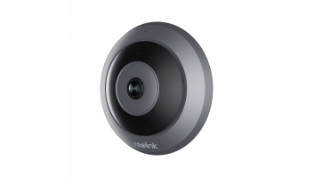 Reolink Fisheye Series P520 6MP 360° Panoramic Indoor Fisheye Camera with Smart Detection, Night Vision & Two-Way Audio, Black | Reolink