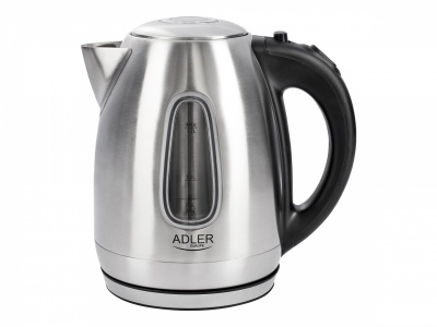 Adler | Kettle | AD 1223 | Standard | 2200 W | 1.7 L | Stainless steel | 360° rotational base | Stainless steel