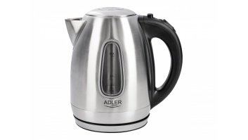 Adler | Kettle | AD 1223 | Standard | 2200 W | 1.7 L | Stainless steel | 360° rotational base | Stainless steel