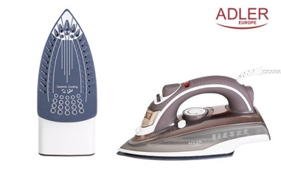 Adler | AD 5030 | Iron | Steam Iron | 3000 W | Water tank capacity 310 ml | Continuous steam 20 g/min | Brown