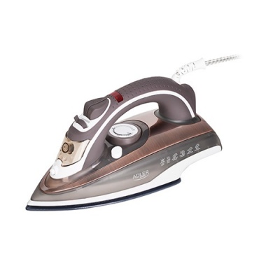 Adler | AD 5030 | Iron | Steam Iron | 3000 W | Water tank capacity 310 ml | Continuous steam 20 g/min | Brown