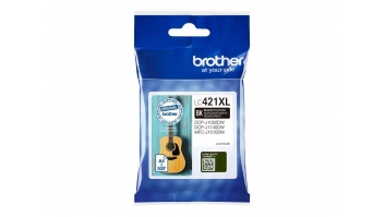 Brother LC421XLBK Ink Cartridge, Black | Brother Brother LC | LC421XLBK | Brother LC421XLBK - High Yield - black - original - ink cartridge | Ink cartridge | Black