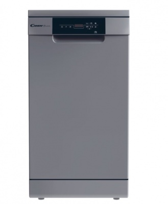 Candy CDPH 2D1047S Dishwasher,  Free standing, E, Width 44,8 cm, 10 place settings, Silver