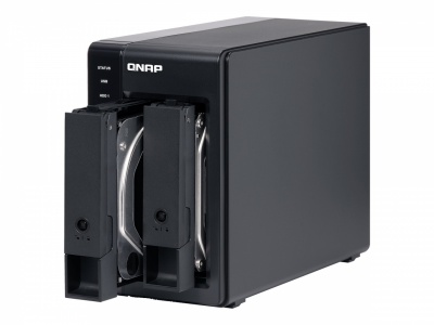 QNAP TR-002 2 Bay USB Type-C Direct Attached Storage with Hardware RAID