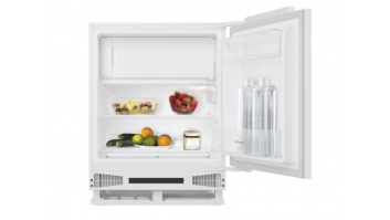 Candy CM4SE68W Refrigerator, E, Free standing, Height 82.6 cm, Fridge net 95 L, Freezer net 16 L, White