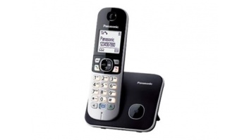 Panasonic | Cordless | KX-TG6811FXB | Built-in display | Caller ID | Black | Conference call | Phonebook capacity 120 entries | Speakerphone | Wireless connection