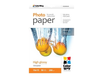 200 g/m² | 10x15 | High Glossy Photo Paper