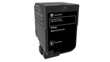 Lexmark 25K Black Return Program Toner Cartridge (CX725) | Lexmark Black