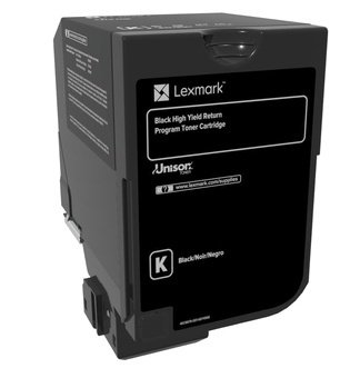 Lexmark 25K Black Return Program Toner Cartridge (CX725) | Lexmark Black